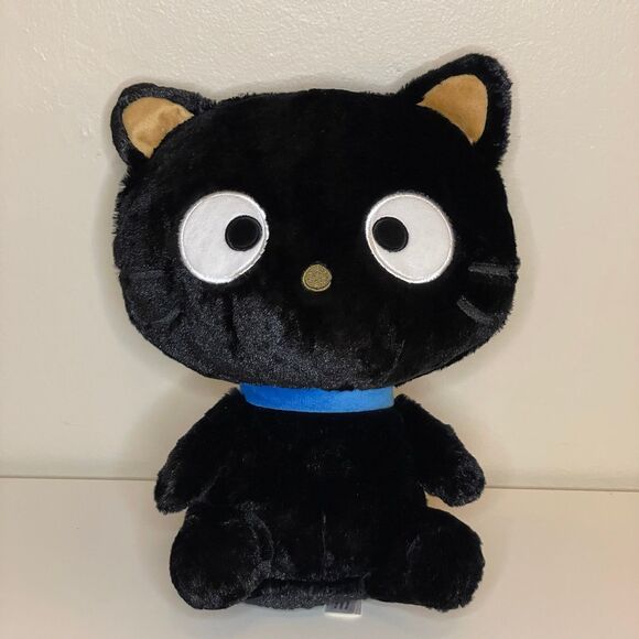NWT Authentic BIG Sanrio Chococat Black Kitty 12” plush - Picture 1 of 4
